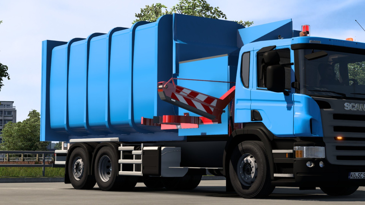 Garbage Truck Body for Scania PGR-Series